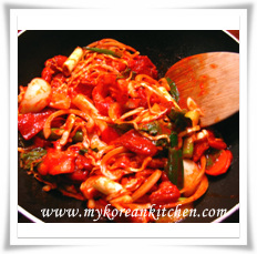 pan frying meat