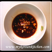 seasoning sauce for royal rice cake