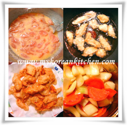 frying chicken for tangsuyuk1