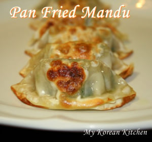 Instant dumplings- Panfried mandu