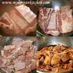 Steamed Pork Ribs prep