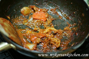 Delicious! Dakgalbi (Marinated Chicken in Spicy Sauce), The Version 2 after