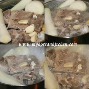 Pork Bone and Potato Soup (Gamjatang) 2