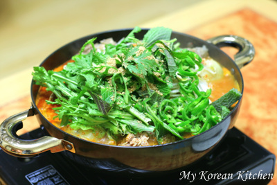 Pork Bone and Potato Soup (Gamjatang) f