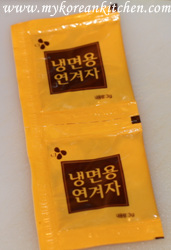 Review - Instant Cold Noodles in Water (Mul Naengmyun)packet2