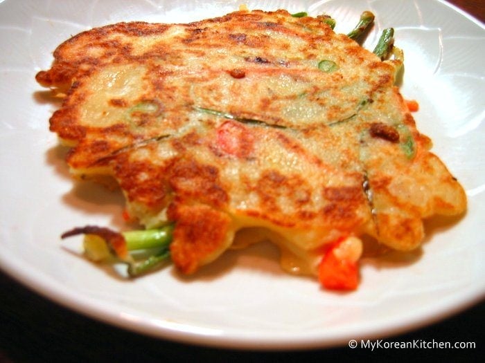 Korean Squid Pancakes (Ojingeo Buchimgae)