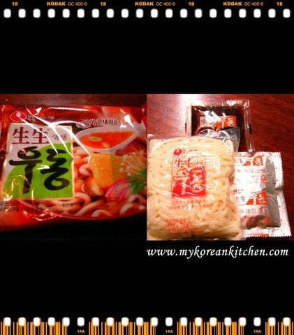 Korean Instant Udon noodles