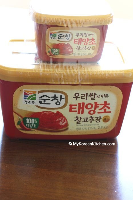 Ingredients description: Gochujang (Korean chilli paste) | MyKoreanKitchen.com