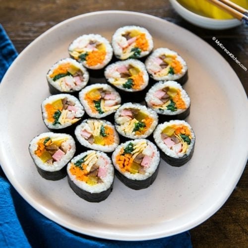 Kimbap (Korean Sushi) • Curious Cuisiniere