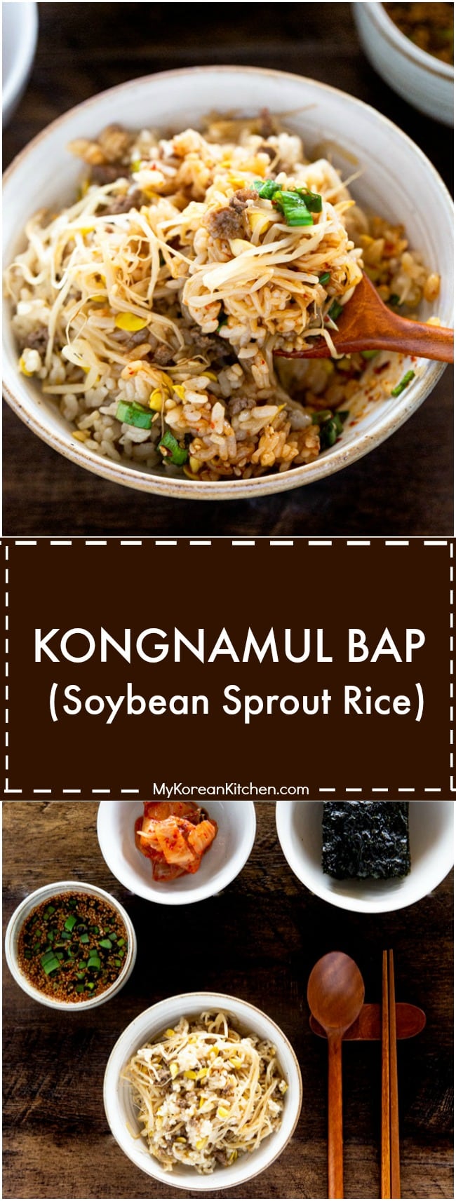 Kongnamul Bap Soybean Sprout Rice My Korean Kitchen   S1. Kongnamul Bap Soybean Sprout Rice 