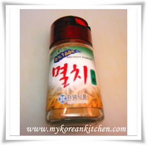 Ingredient descriptions: Anchovy powder | MyKoreanKitchen.com