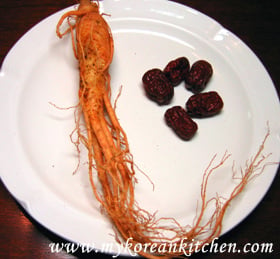 Ginseng and Chinese dates