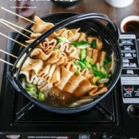 Korean Fish Cake Soup - Popular Korean street snack made at home! It's delicious and comforting! | MyKoreanKitchen.com