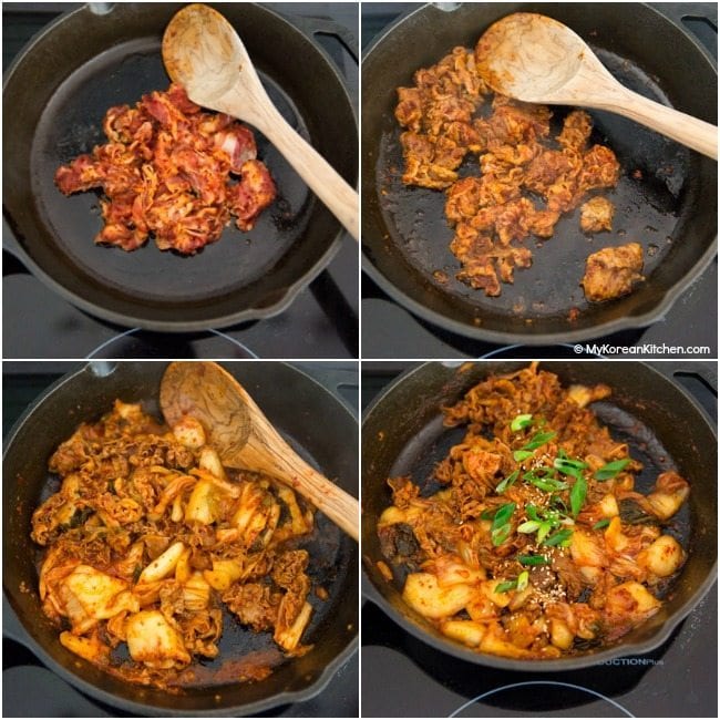 How to make kimchi pork