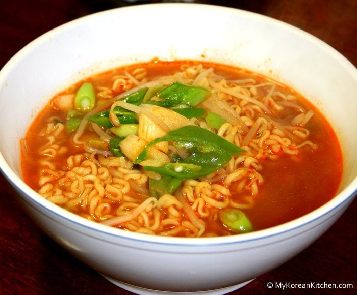 Korean Spicy Shin Noodles