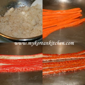 Tuna Rolls (Chamchi Kimbap in Korean) prep2