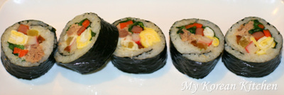 Tuna Rolls (Chamchi Kimbap in Korean)2