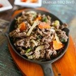 Bulgogi (Korean Marinated BBQ Beef) | MyKoreanKitchen.com