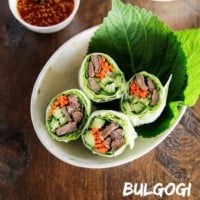Bulgogi Spring Rolls | Food24h.com