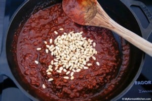 Stir Fried Gochujang Sauce (Yak Gochujang) - My Korean Kitchen