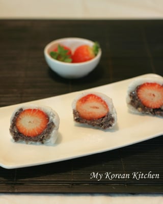 Strawberry Rice Cakes for My Valentine 2