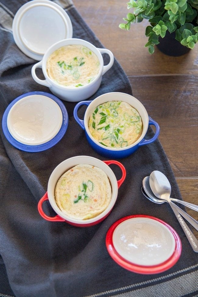 Korean Steamed Egg (Gyeran Jjim) | MyKoreanKitchen.com