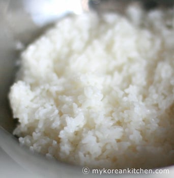 Perfect Korean Steamed Rice