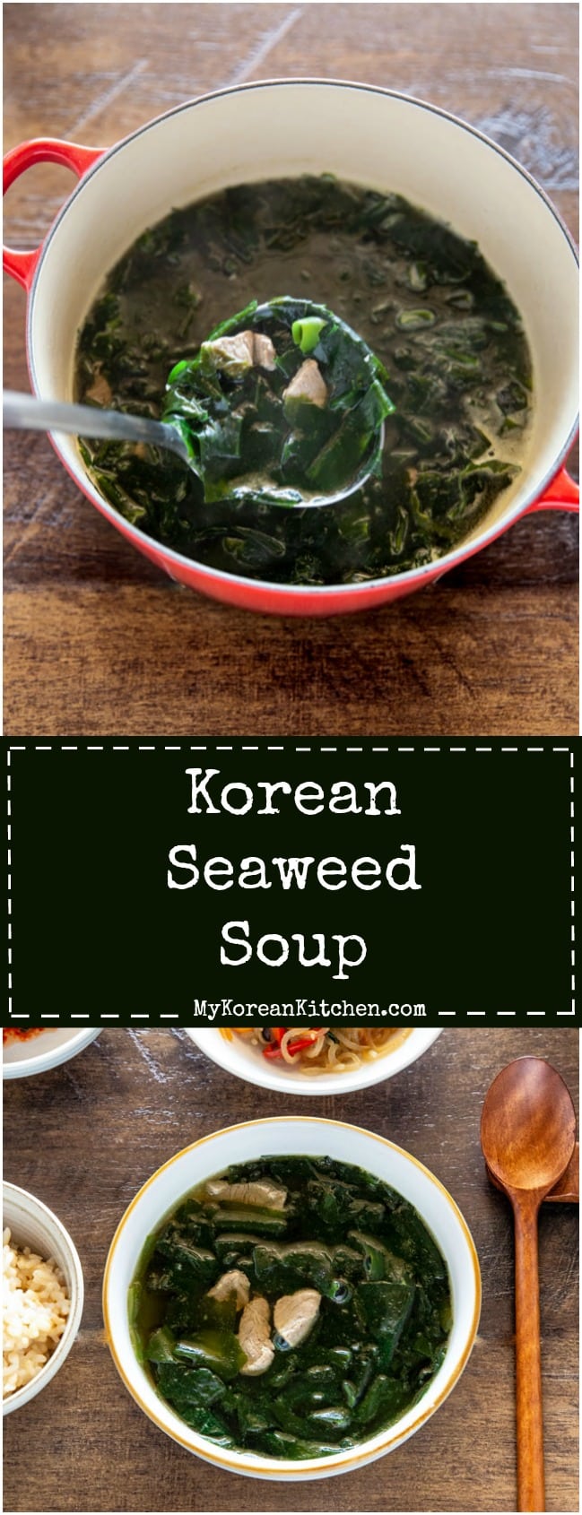 Korean Seaweed Soup Miyeok Guk My Korean Kitchen