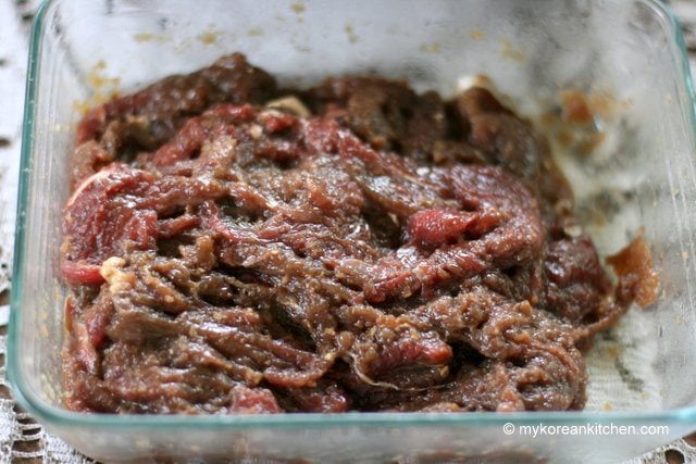 Marinated Kangaroo Meat for 32 hrs