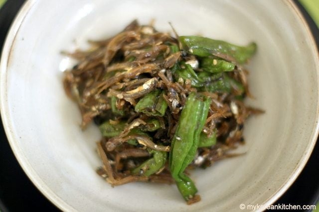 Pan Fried Korean Anchovies (Myulchi Bokkeum) | MyKoreanKitchen.com