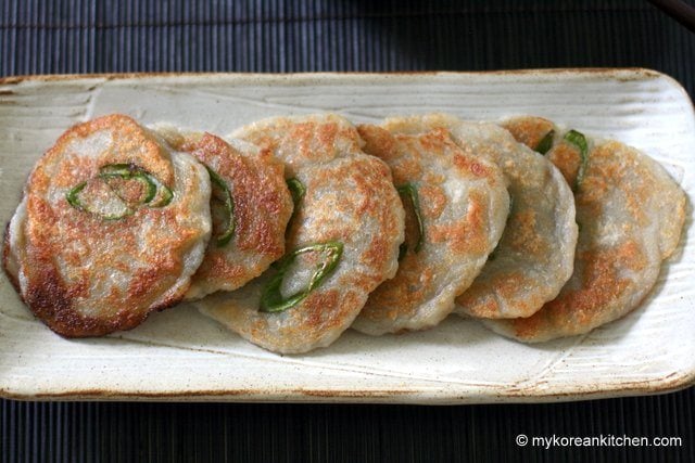 How to Make korean Potato Pancakes (Gamja Jeon) | MyKoreanKitchen.com