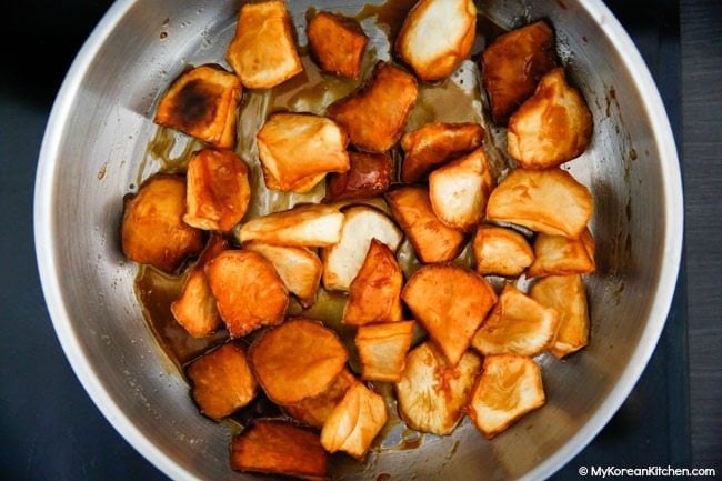 Sugar Coated Korean Sweet Potatoes