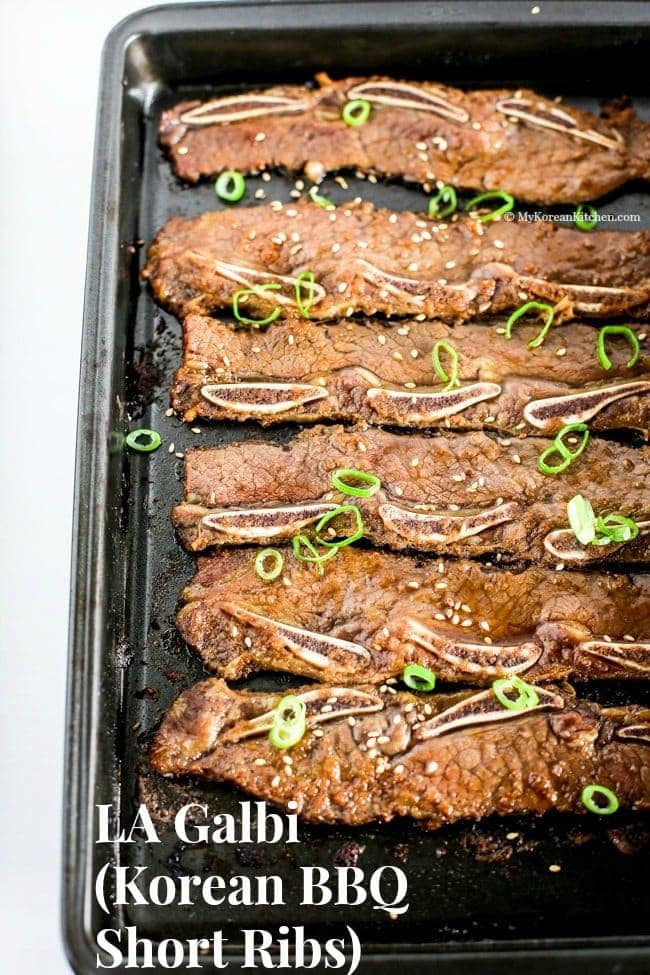 LA Galbi Korean BBQ Short Ribs My Korean Kitchen