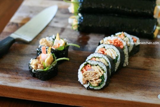 Mega Inari Roll (Yubu Kimbap) | Food24h.com