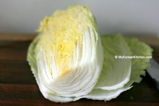 Napa cabbage for Kimchi