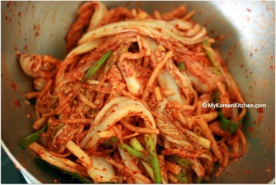 Seasoned Kimchi