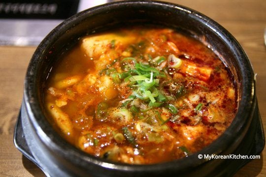 Sundubu Jjigae (Uncurdled Tofu Stew)
