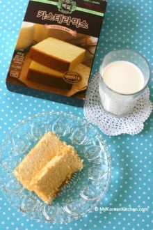 Korean Castella Cake Mix (Honey Sponge Cake) | MyKoreanKitchen.com