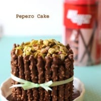 Pepero Cake