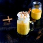 Homemade Pumpkin Spice Latte (No Coffee) | MyKoreanKitchen.com