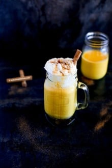 Homemade Pumpkin Spice Latte (Without Coffee)