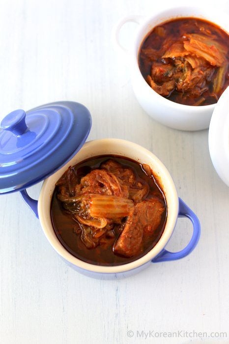 Slow Cooker Kimchi Stew with Beef