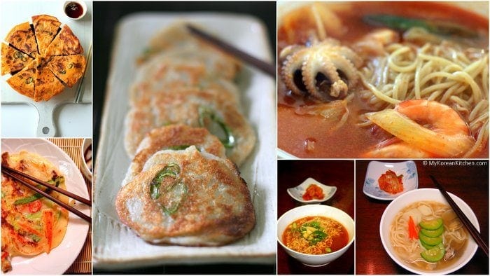 Seven Perfect Korean Rainy Day Foods | MyKoreanKitchen.com