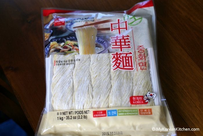 Noodles for Jajangmyeon and Jjamppong