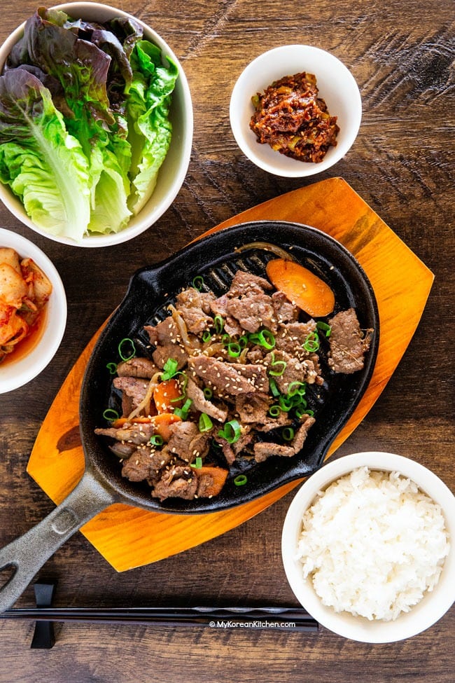 Bulgogi (Korean BBQ Beef) - My Korean Kitchen