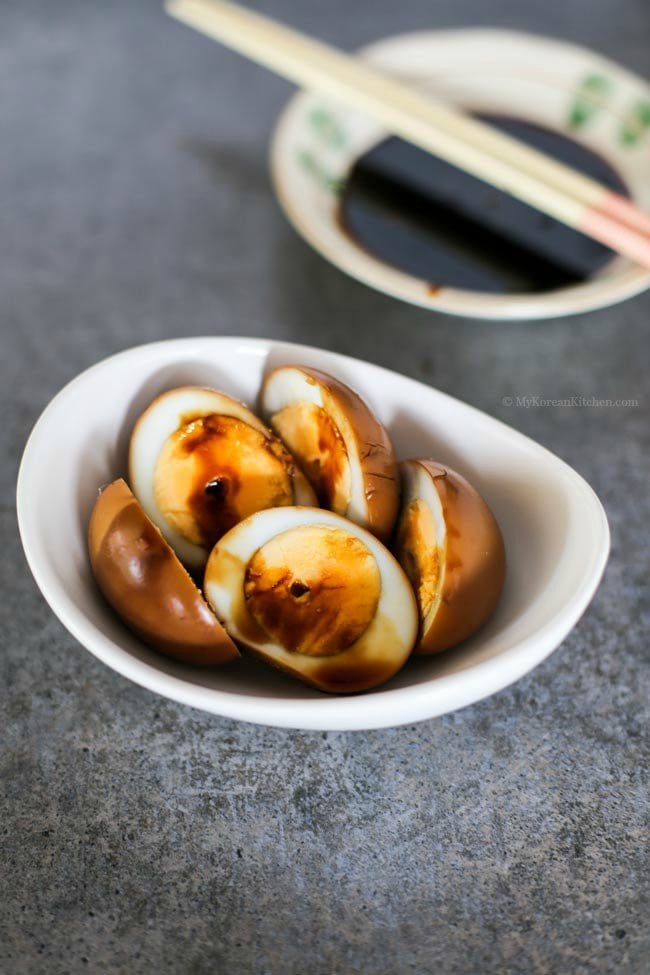 Korean Style Braised Eggs | Food24h.com