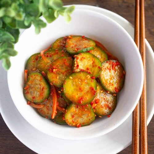 Oi Muchim (Spicy Cucumber Salad)