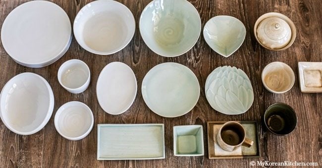 Korean dinnerware set best sale