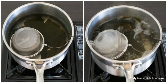 How To Make Korean Style Dashi Stock My Korean Kitchen