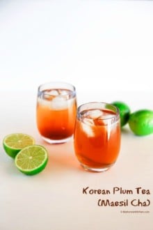 Korean Plum Tea (Maesil Cha) | MyKoreanKitchen.com